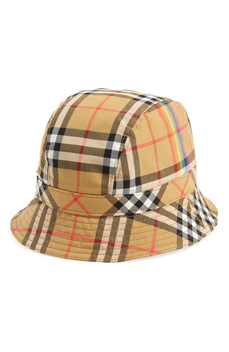 burberry rainbow bucket hat|burberry inspired bucket hat.